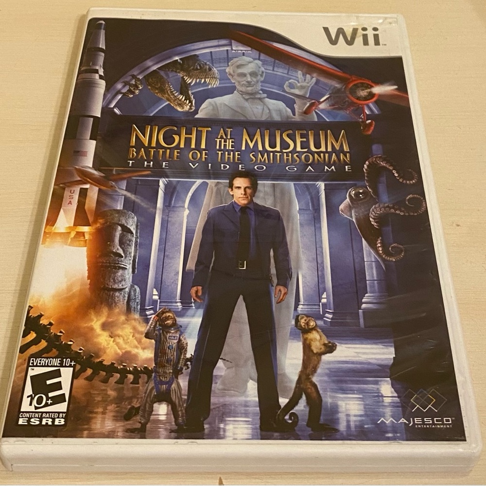 Wii  Night at the Museum battle of the Smithsonian (#G38)